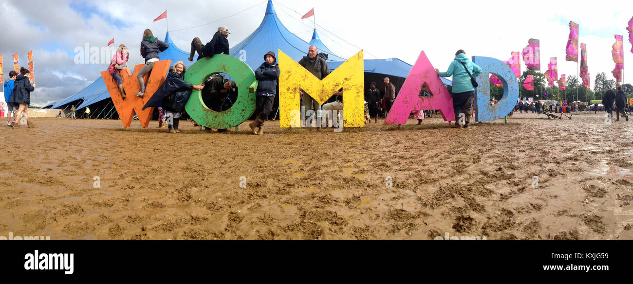 WOMAD festival 2015 UK Stock Photo