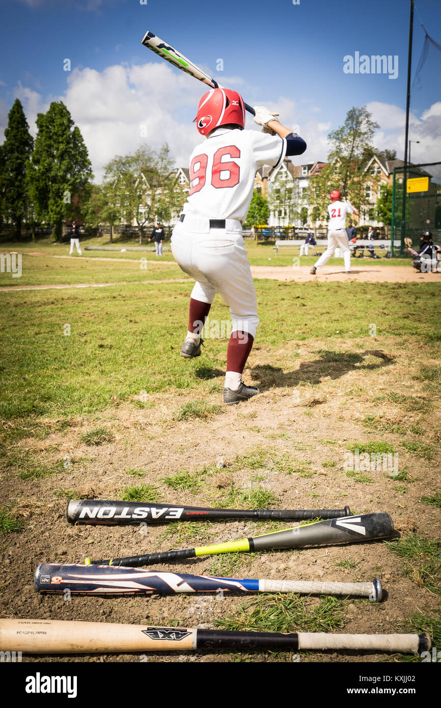 London Mets baseball team, London Stock Photo Alamy