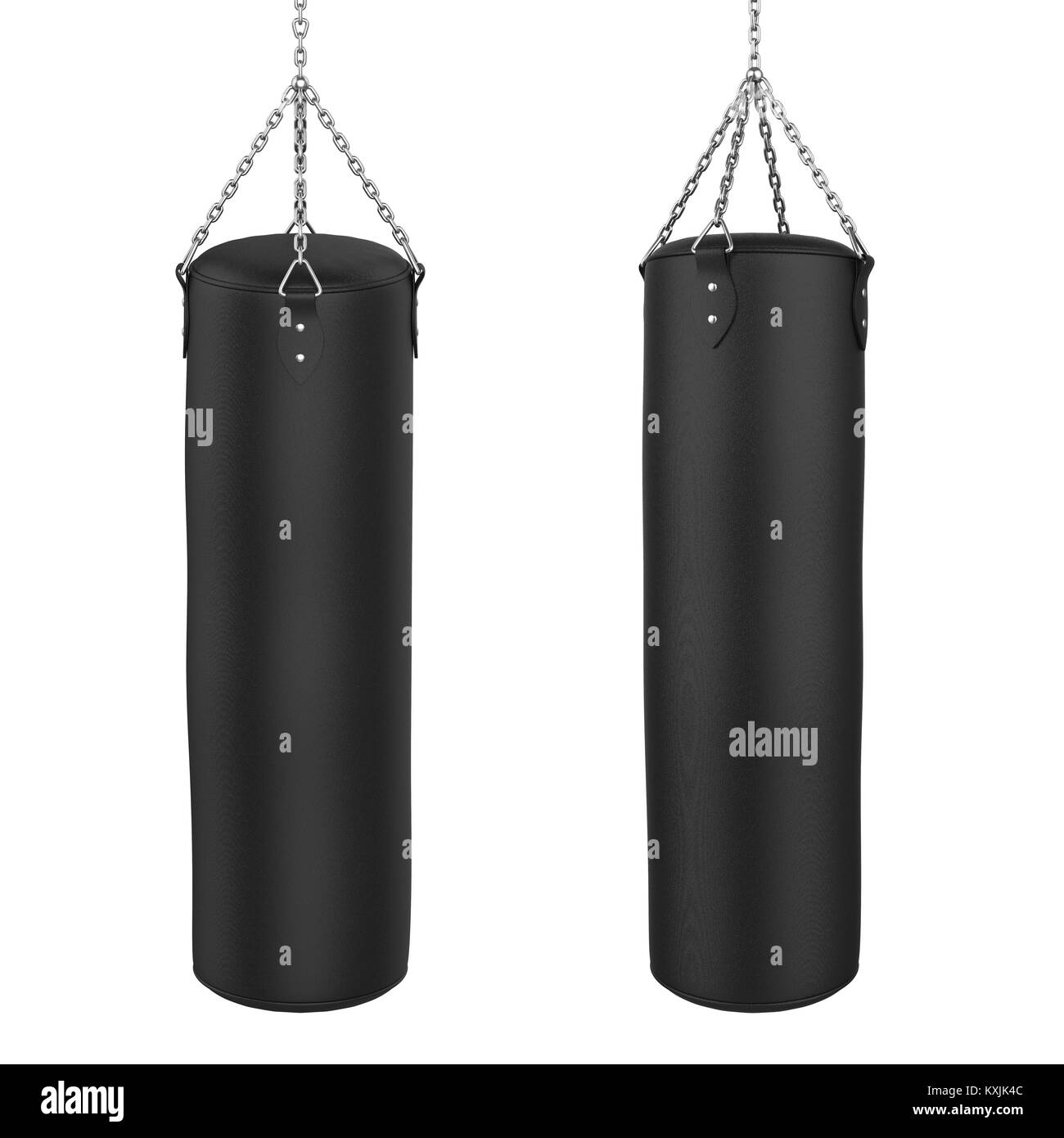 Punching Bag Isolated Stock Photo Alamy