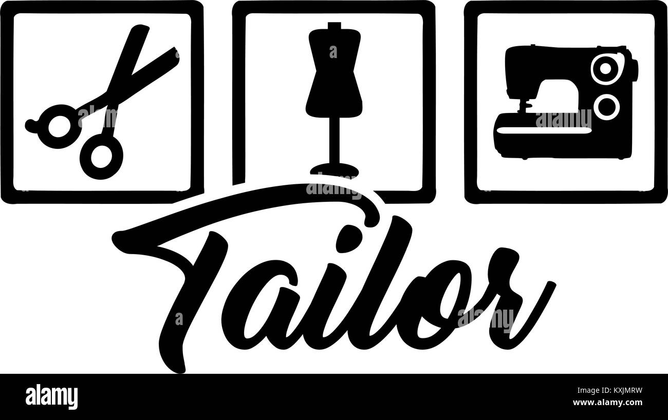 Professional sewing Stock Vector Images Alamy