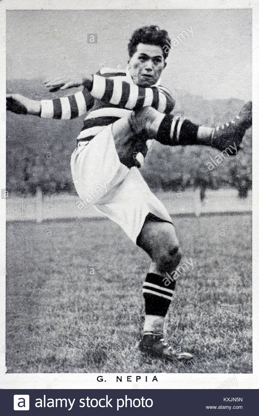 George Nepia, 1905 – 1986, New Zealand Rugby player Stock Photo