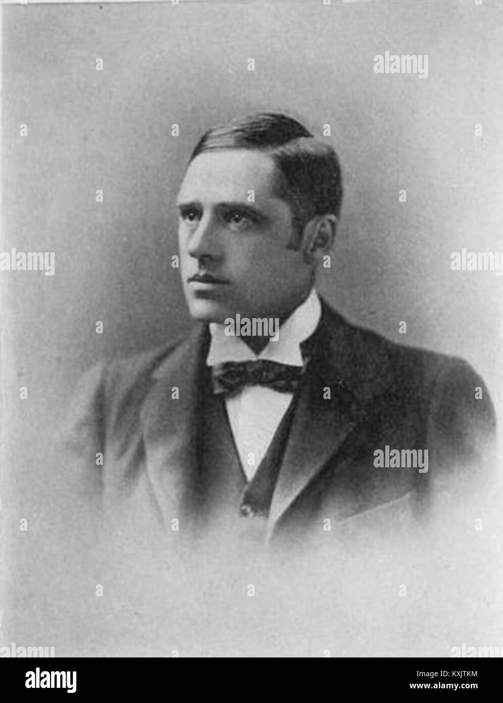 Banjo Paterson, Andrew Barton 'Banjo' Paterson, Australian poet and author, wrote 'Waltzing Matilda', 'The Man from Snowy River' and 'Clancy of the Overflow'. Stock Photo