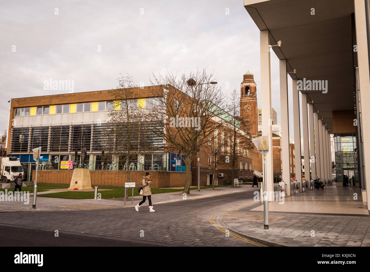The Broadway Theatre, Regeneration in Barking, London 2016 UK. Barking