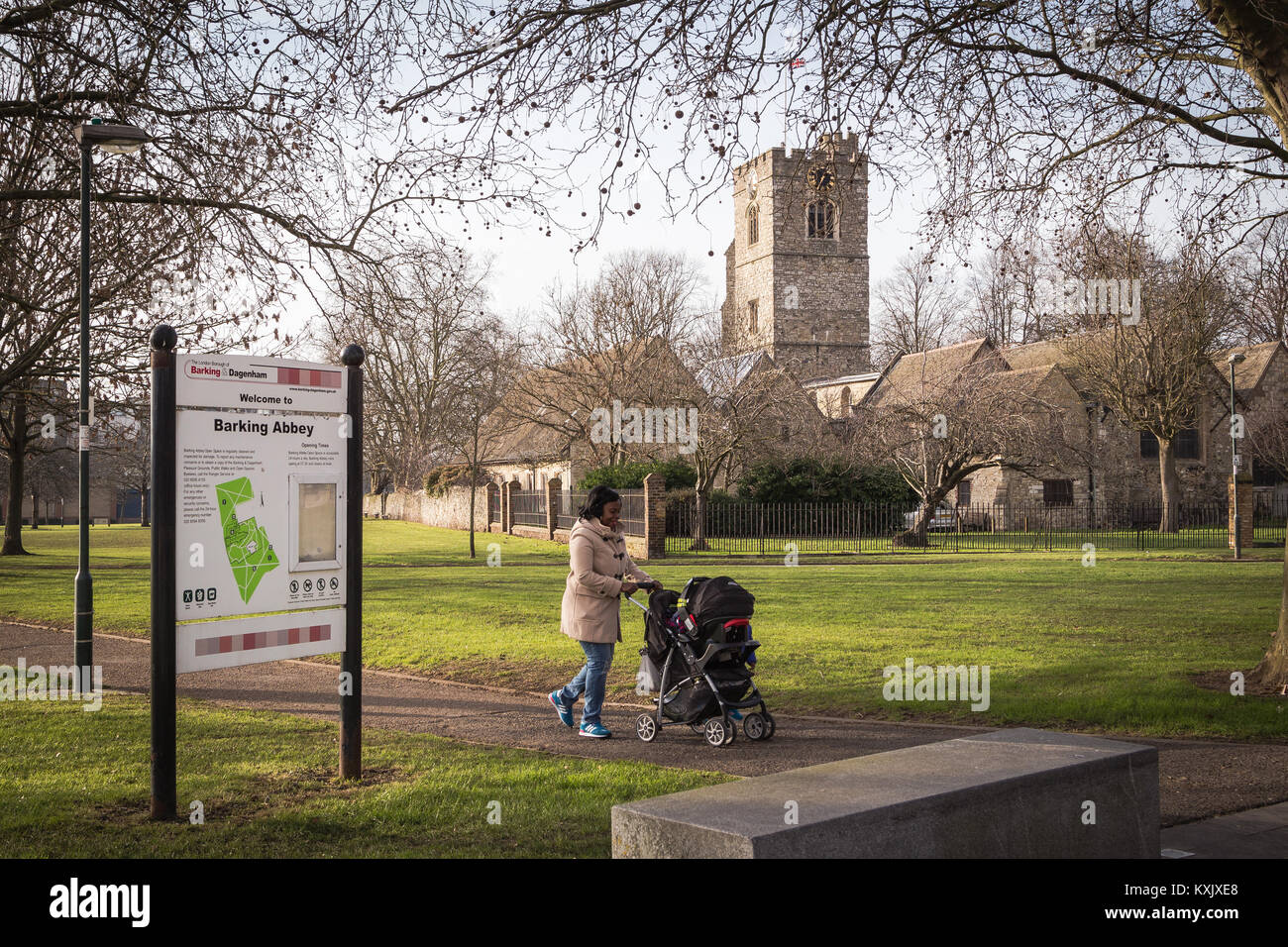 Barking Abbey, London 2016 UK Stock Photo Alamy