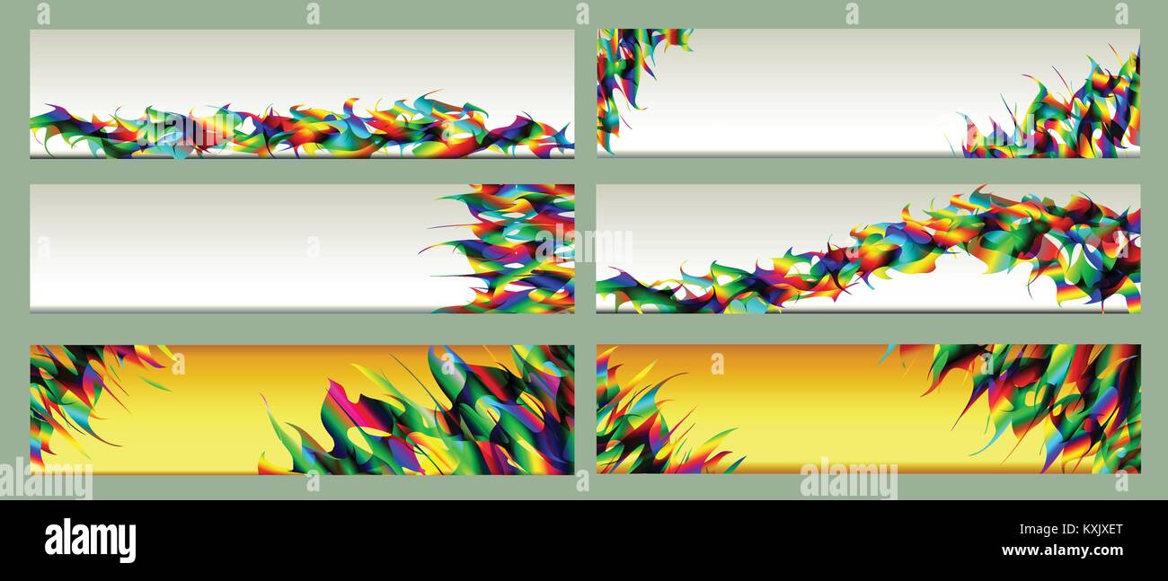 Colorful banners hi-res stock photography and images - Alamy