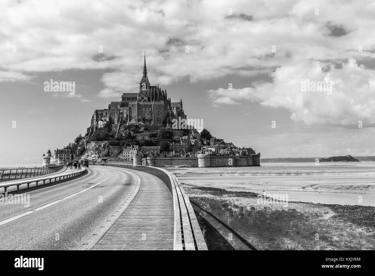 Tourism normandy Black and White Stock Photos & Images - Alamy