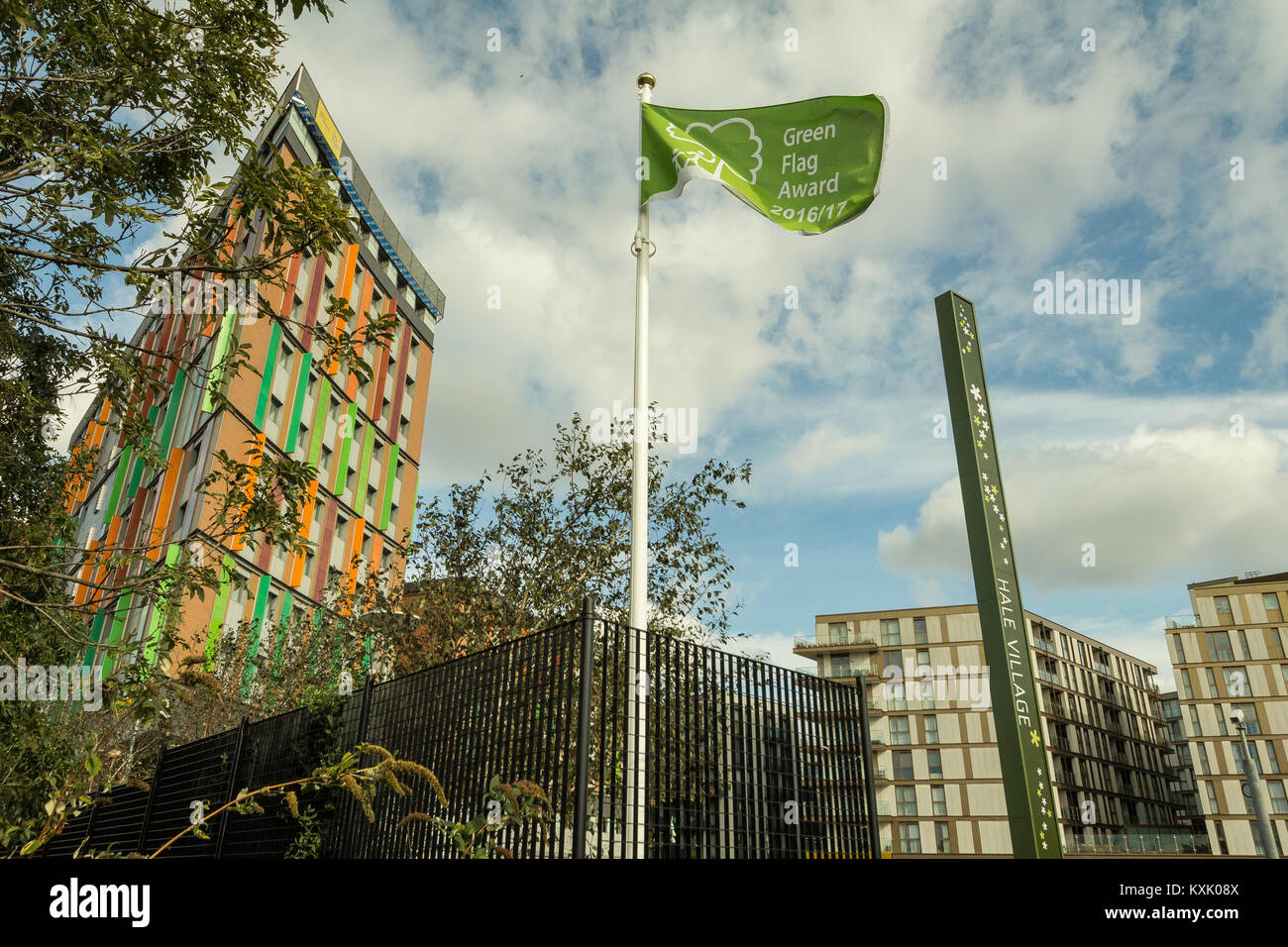 Hale Village, Tottenham Hale, London. Hale Village is an urban village