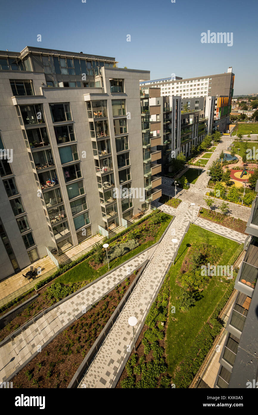 Hale Village is an urban village with sustainability and community at