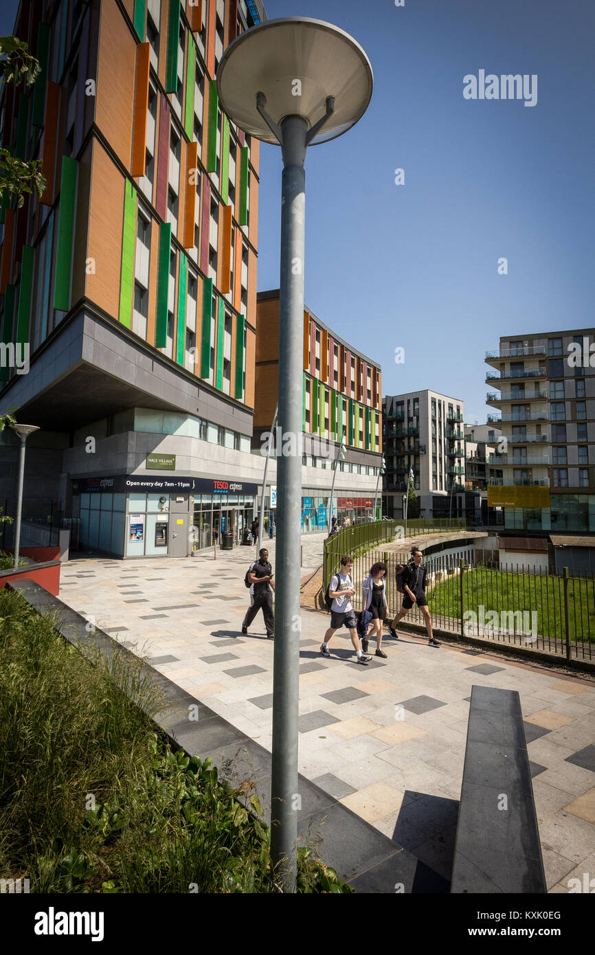 Hale Village is an urban village with sustainability and community at