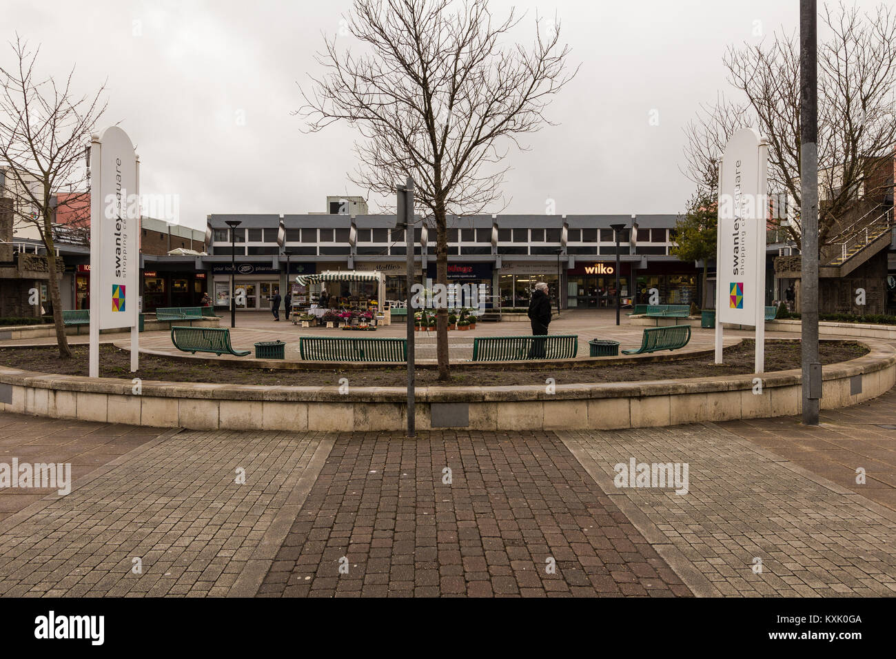Swanley Square shopping centre, Kent UK 2016 Stock Photo