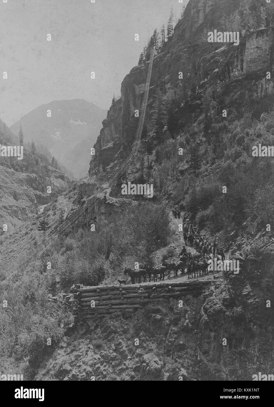 Silverton, Colorado Mining Photograph 1890S-1900S Stock Photo - Alamy