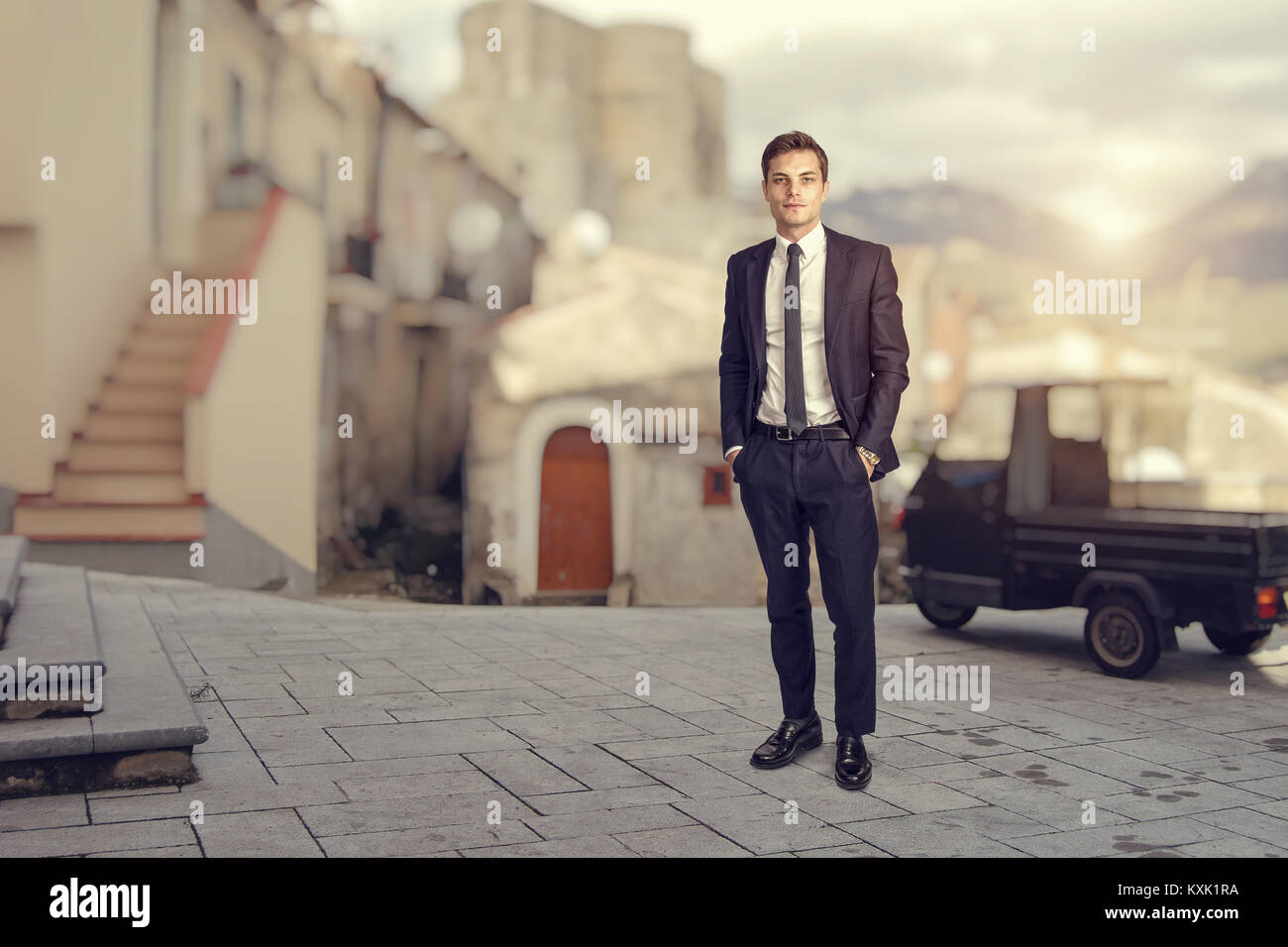 Italian suit hi-res stock photography and images - Alamy