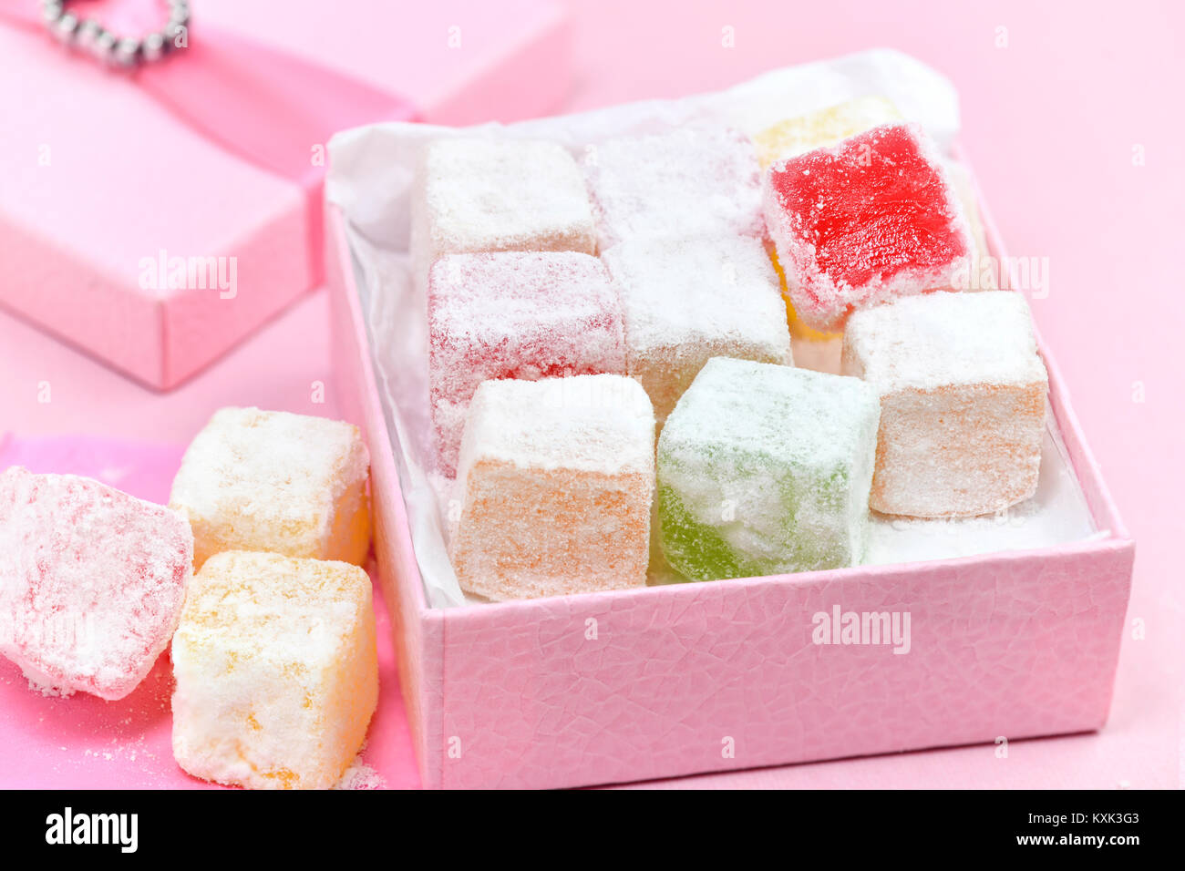 Turkish Delight Box Stock Photos Turkish Delight Box Stock