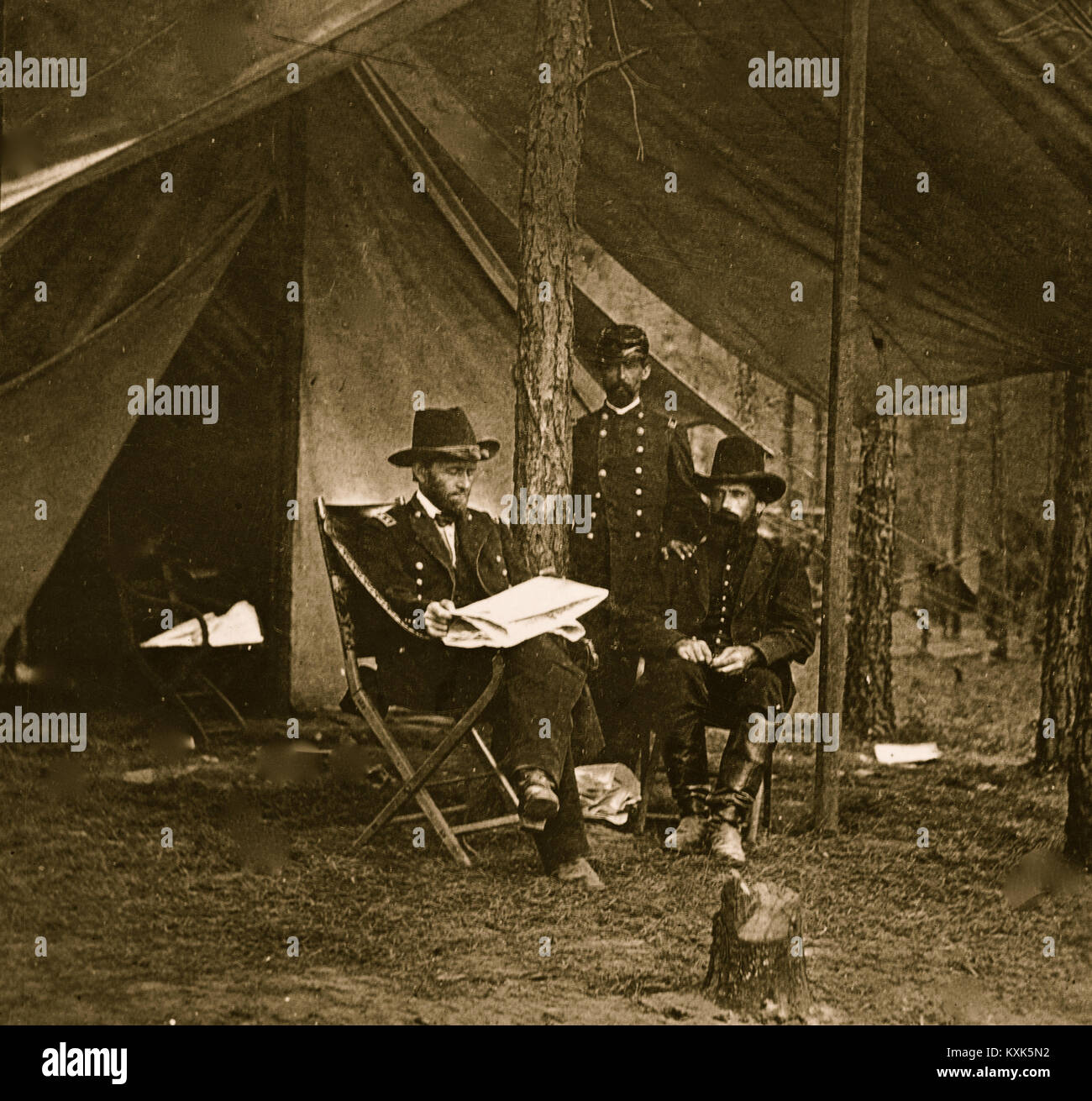 general-grant-in-camp-hi-res-stock-photography-and-images-alamy