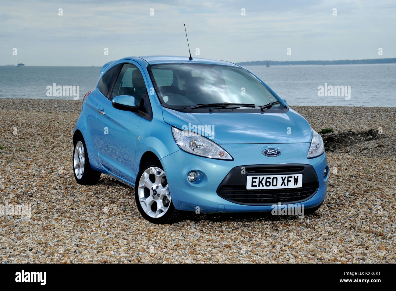 2011 Ford Fiesta small European car Stock Photo Alamy