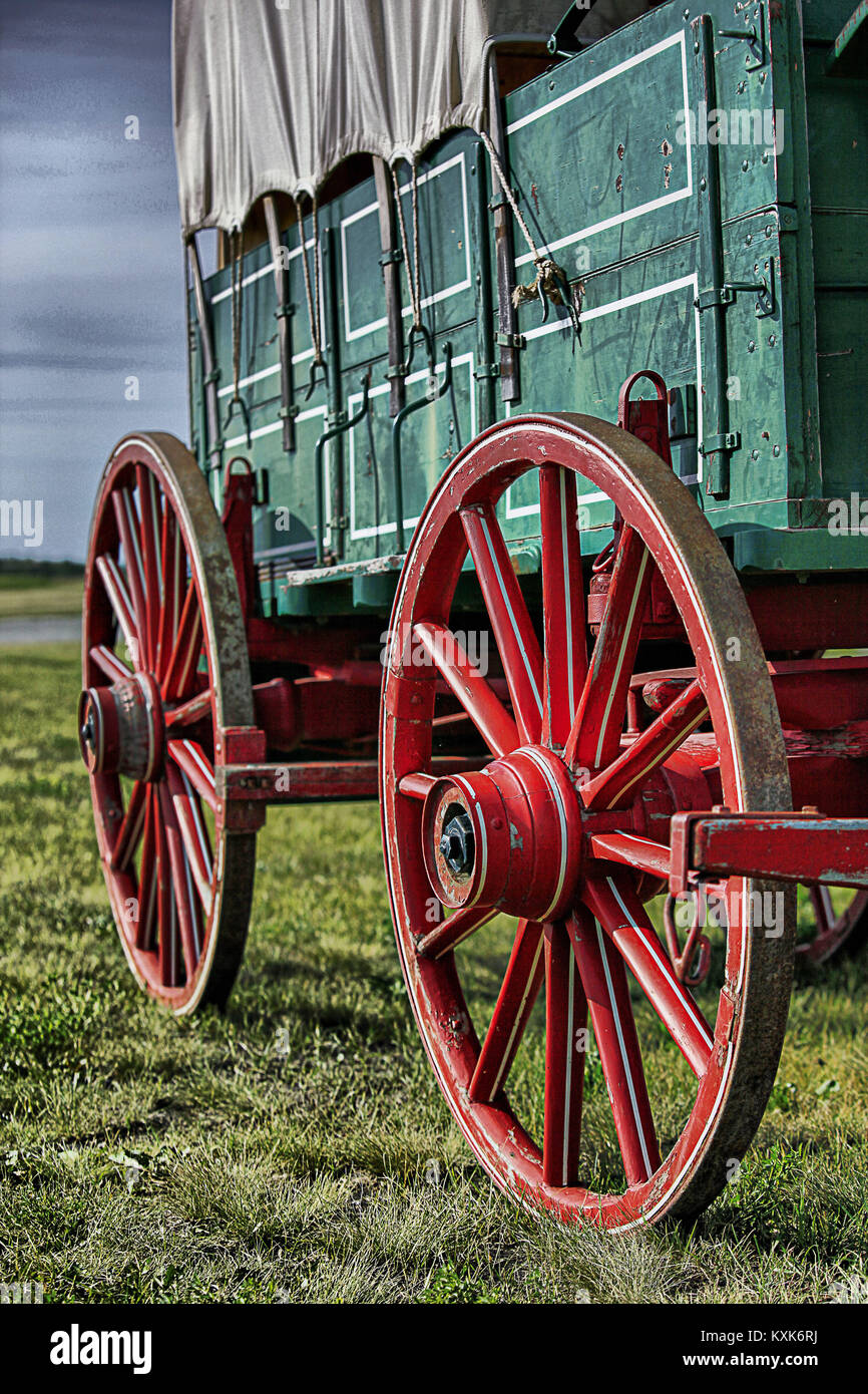 Pioneer Wagon High Resolution Stock Photography and Images Alamy