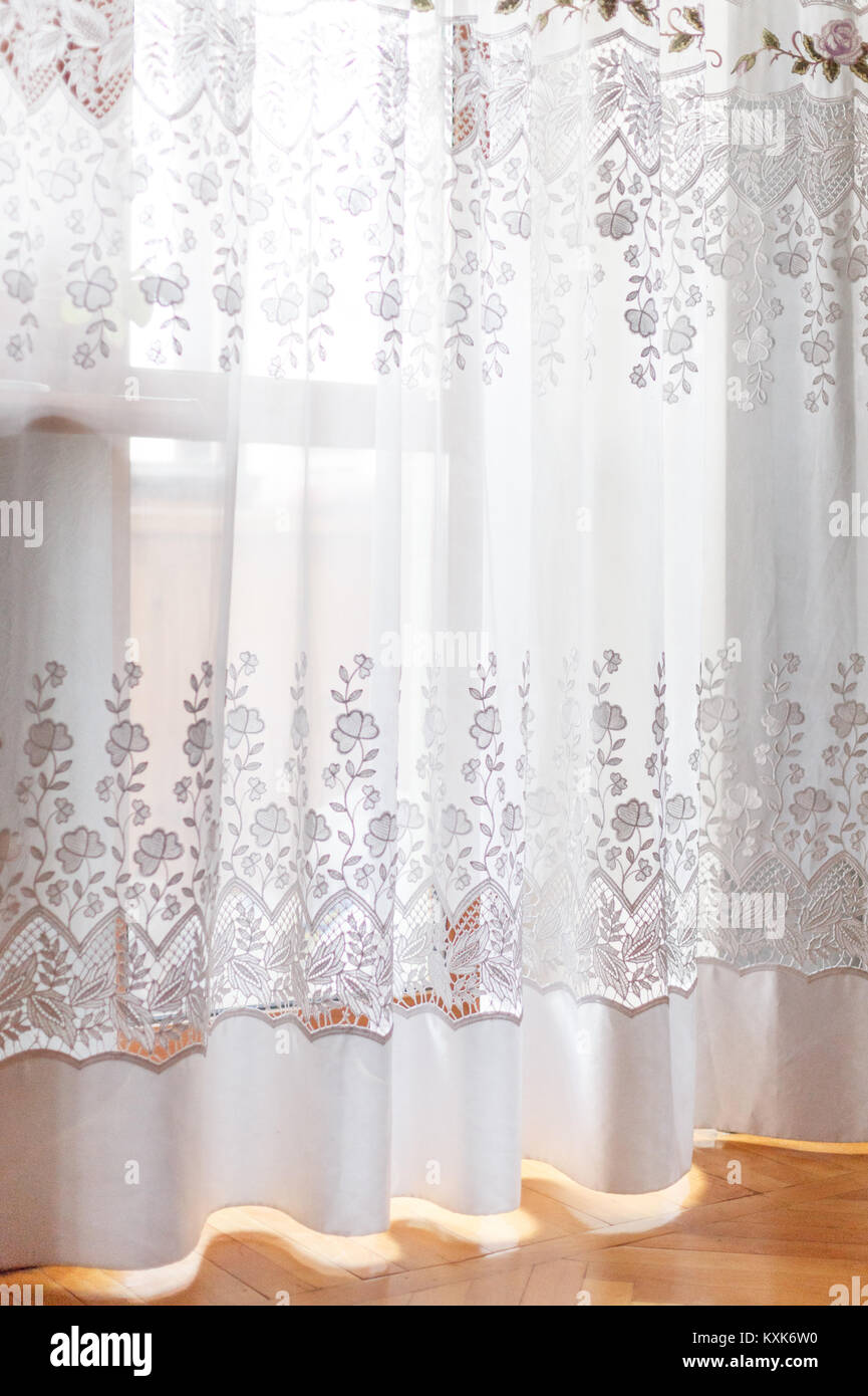 White curtain room background hires stock photography and images Alamy