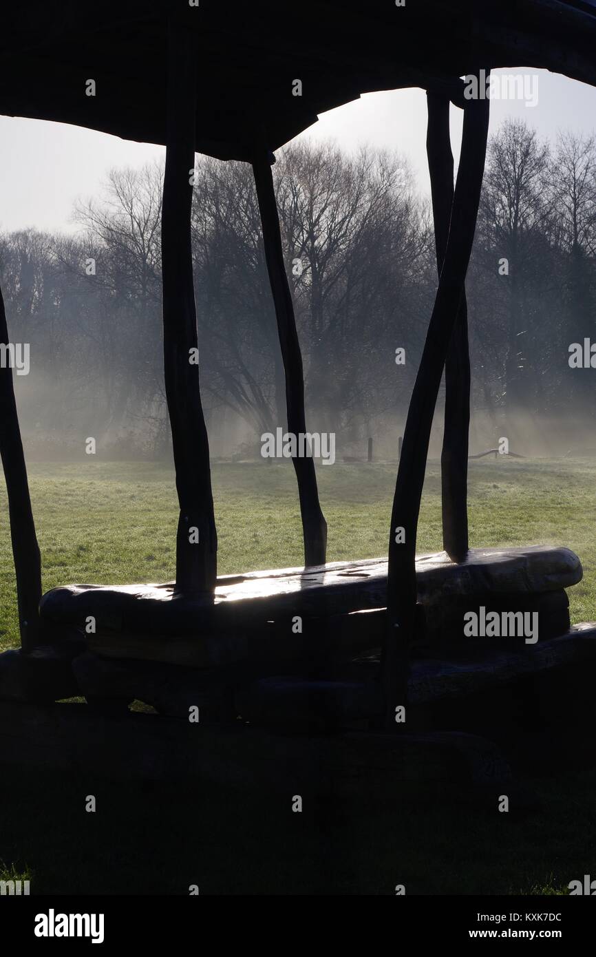 Woodland Shelter Uk Stock Photos &amp; Woodland Shelter Uk ...