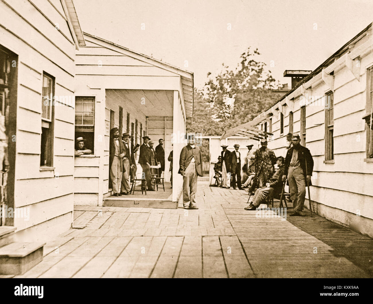 Washington, District of Columbia. Sanitary Commission rest house Stock Photo