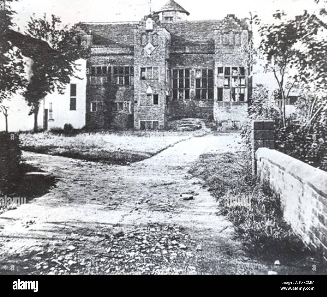 Arden Hall, Bredbury 1855 Stock Photo