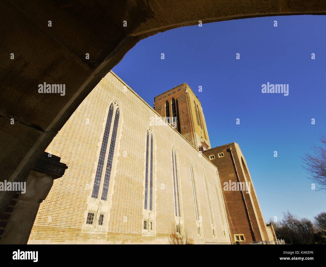 Guildford Cathedral,Guildford, Surrey, England, UK Stock Photo