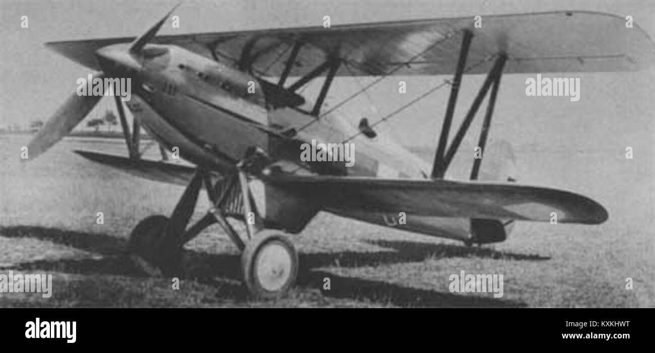 Avia B-534 - prvý prototyp Stock Photo