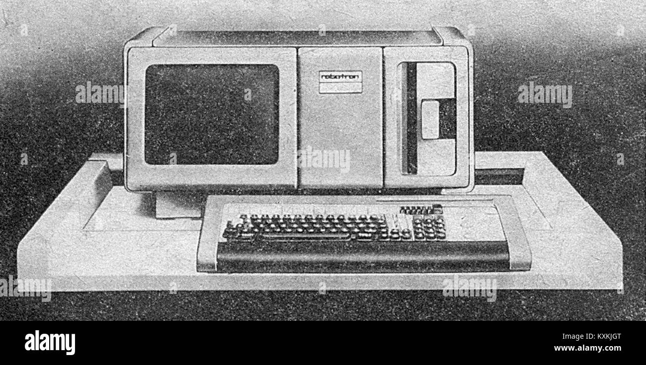 1980s computer science Black and White Stock Photos & Images - Alamy