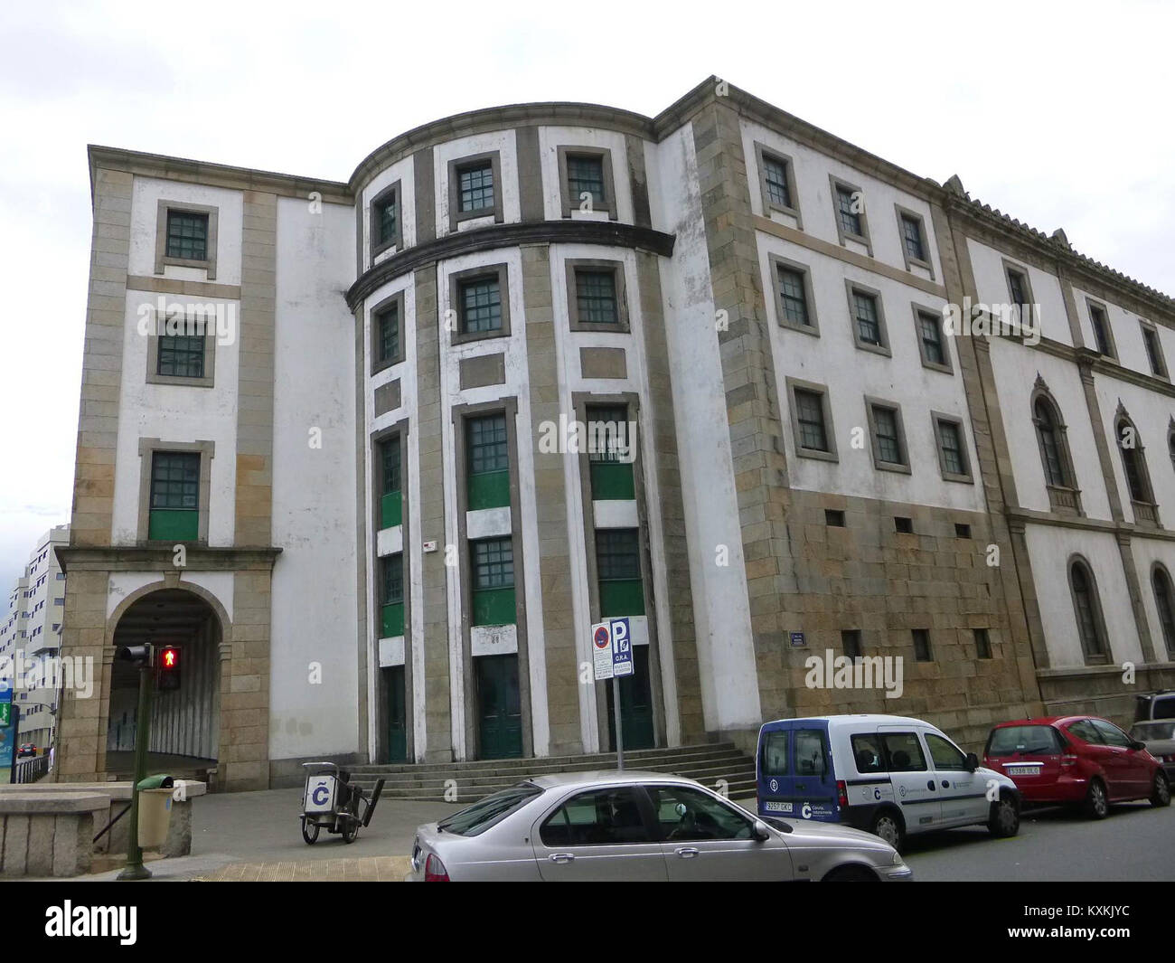 Image of the IES Eusebio da Guardia building in A Coruña, Spain, an ...