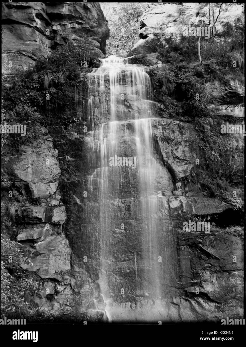 Powerful rocks Black and White Stock