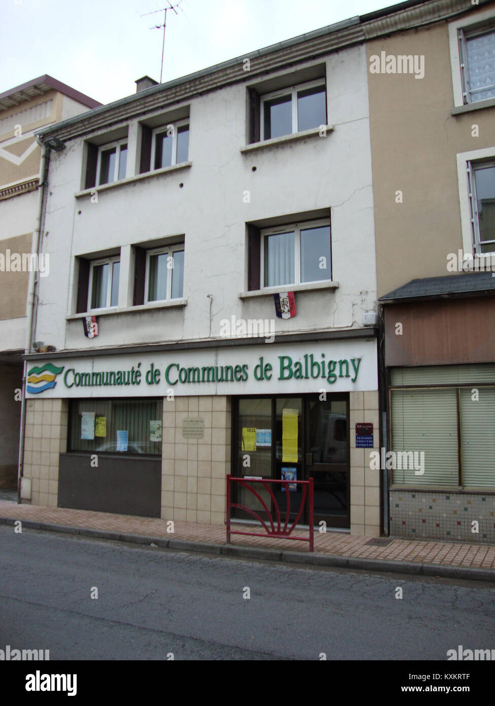 Balbigny (Loire, Fr) maison Communauté des Communes de Balbigny Stock Photo