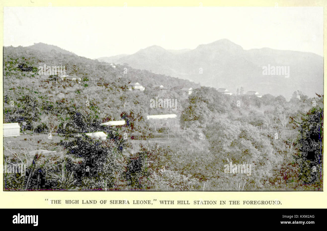 Historical sierra leone map hi-res stock photography and images - Alamy