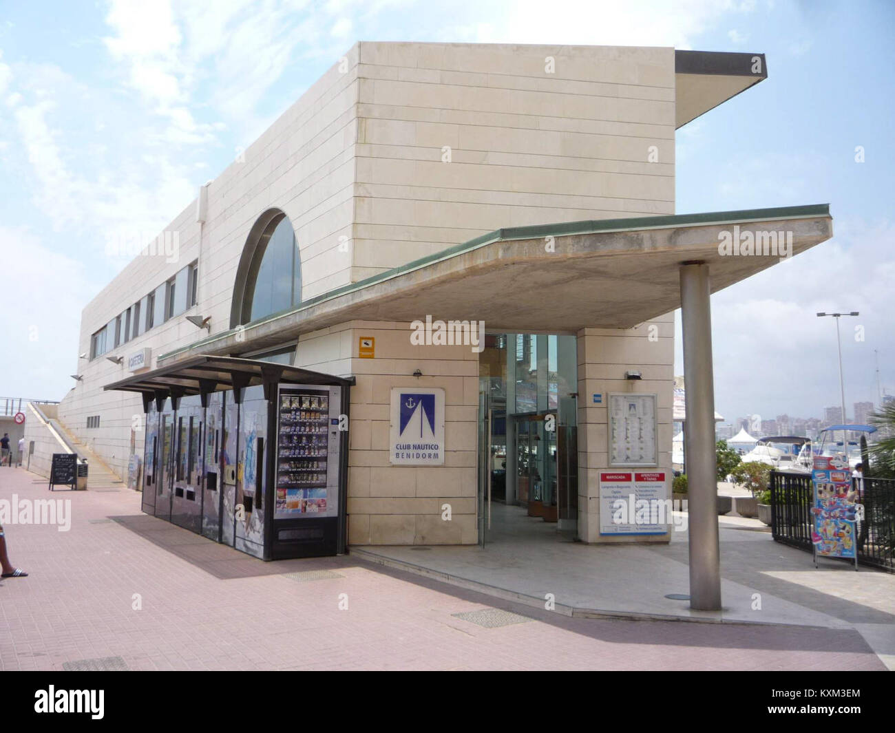 Benidorm Club Náutico Stock Photo Alamy