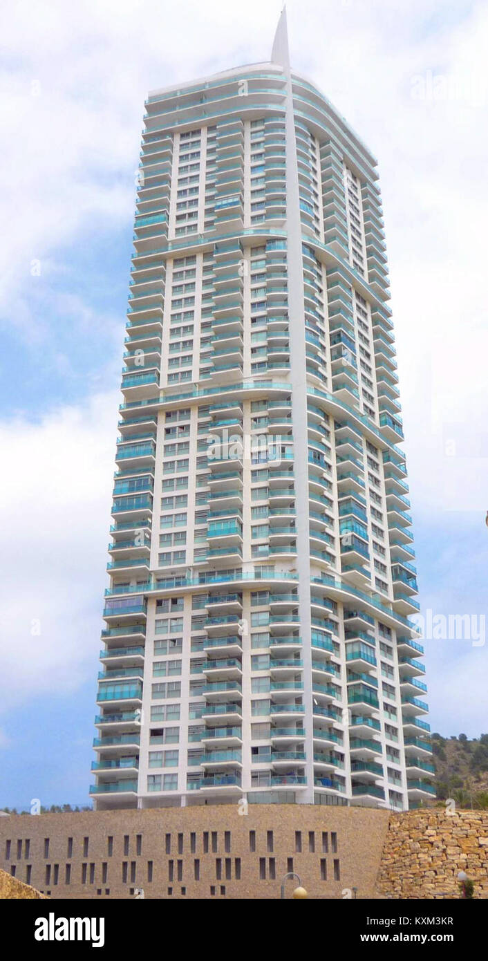 Benidorm Torre Lúgano 04 Stock Photo Alamy