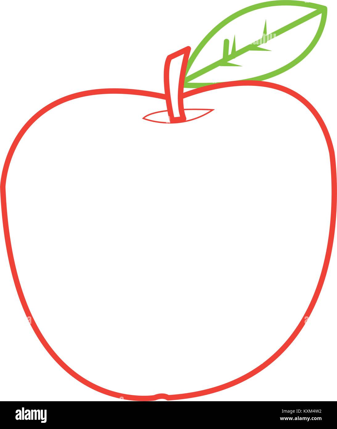 Isolated apple design Stock Vector Image & Art - Alamy