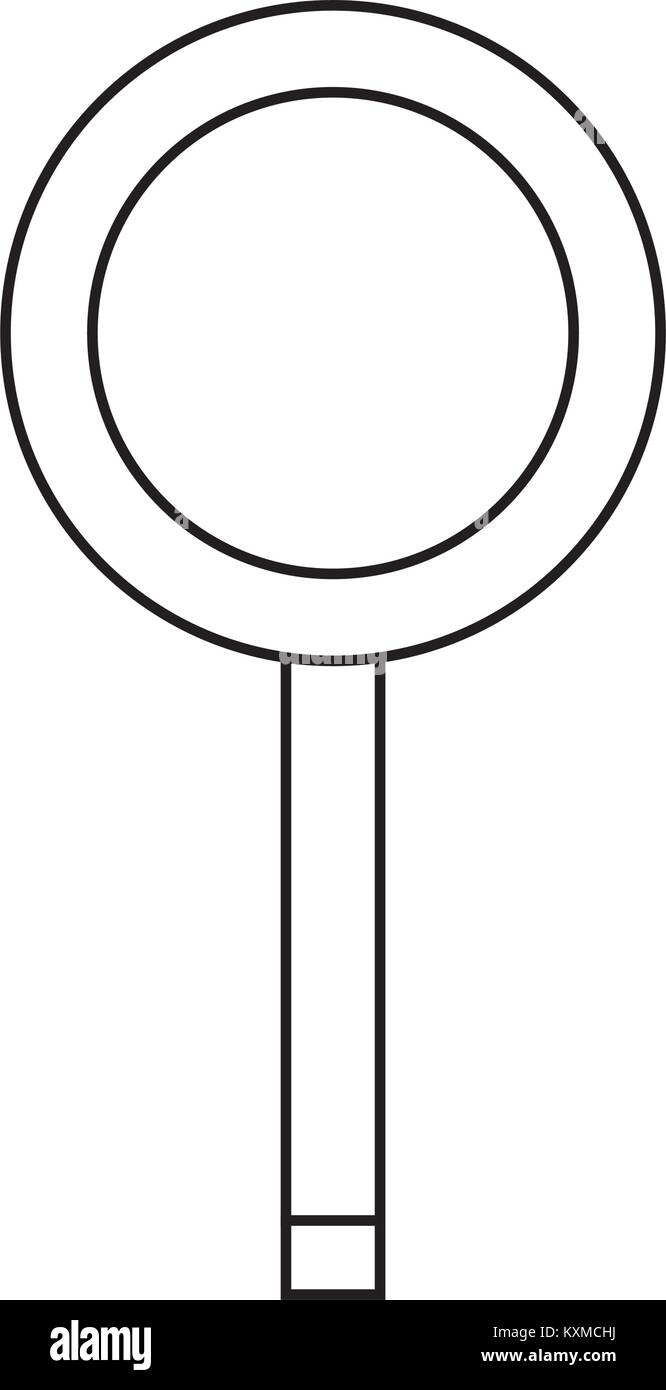 magnifying glass icon Stock Vector Image & Art - Alamy