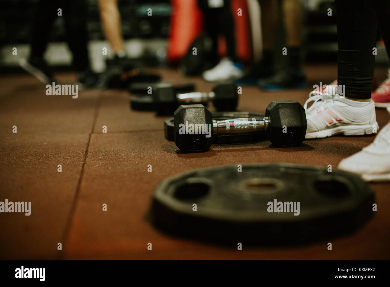 Crossfit accessories training Stock Photo Alamy