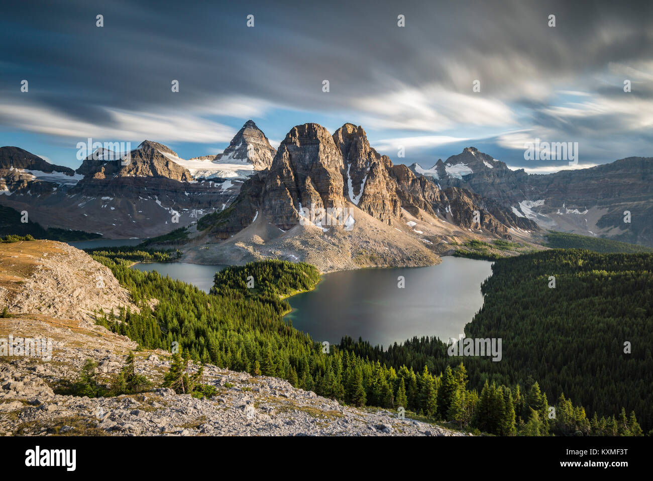 Mount Assiniboine, British Columbia, Canada Stock Photo