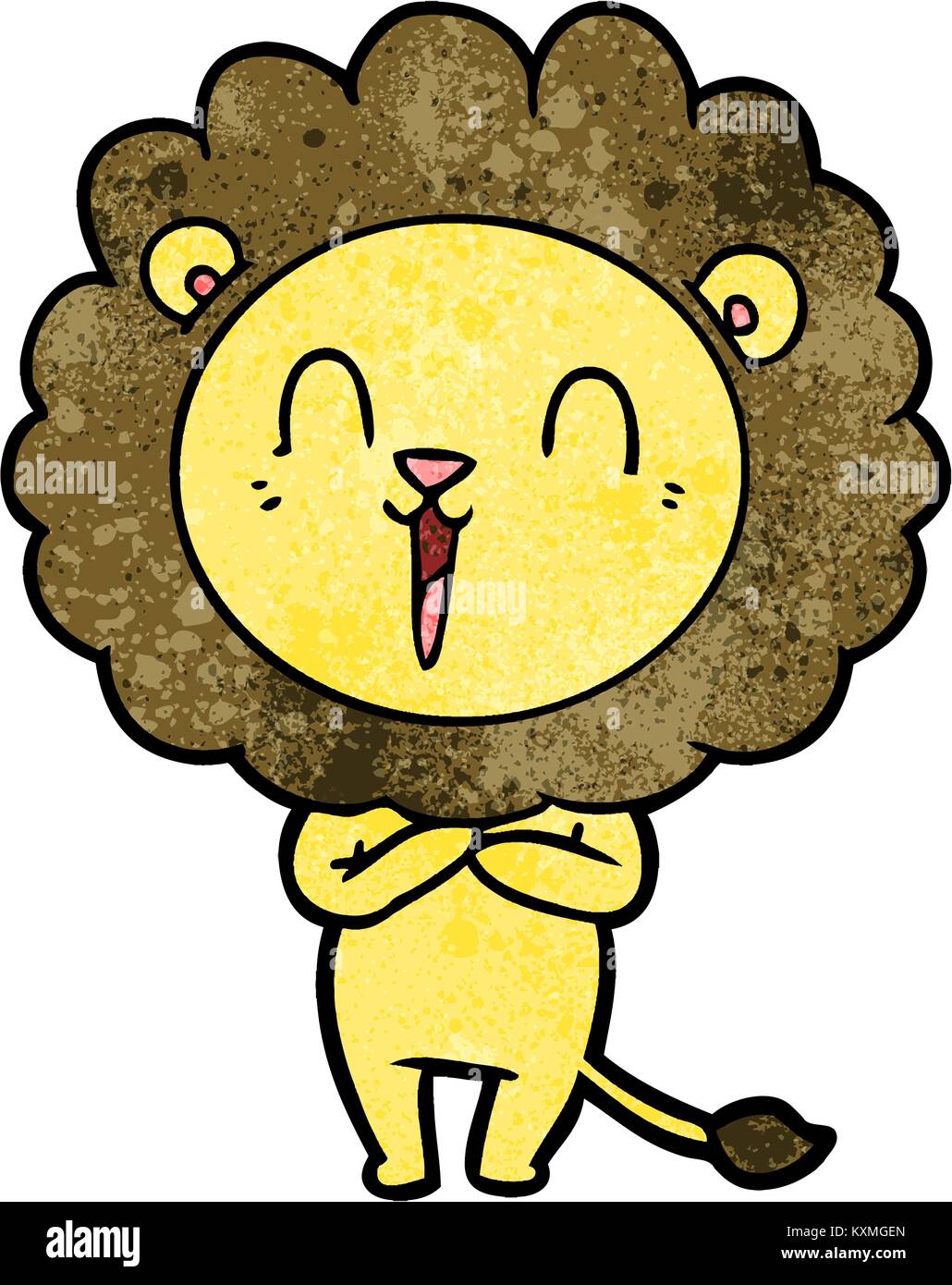 laughing lion cartoon Stock Vector Image & Art - Alamy