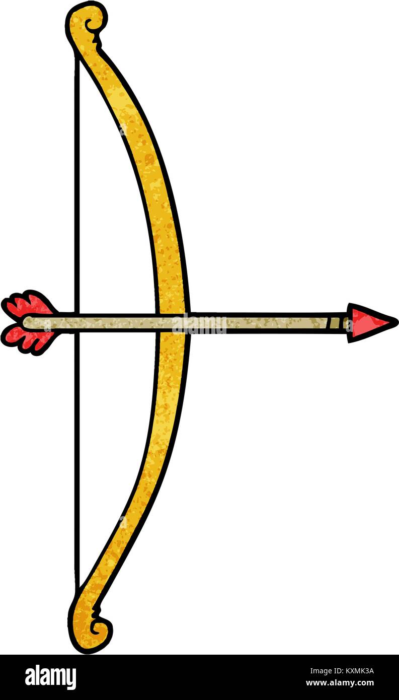 cartoon bow and arrow Stock Vector Image & Art Alamy