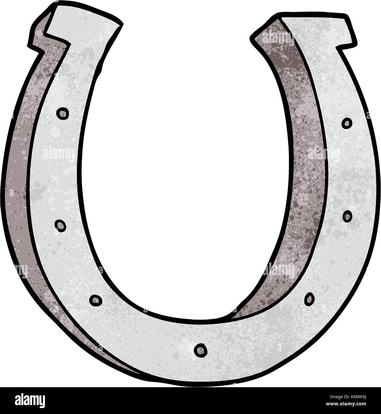 cartoon iron horse shoe Stock Vector Image & Art Alamy