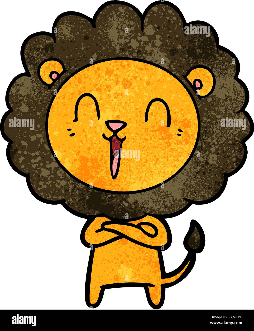 laughing lion cartoon Stock Vector Image & Art - Alamy