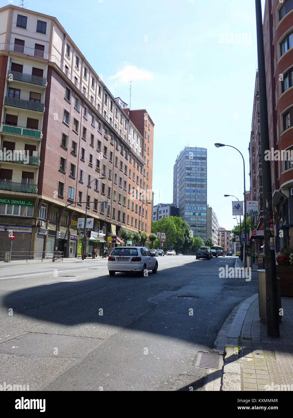 Bilbao Calle Autonomía 1 Stock Photo Alamy