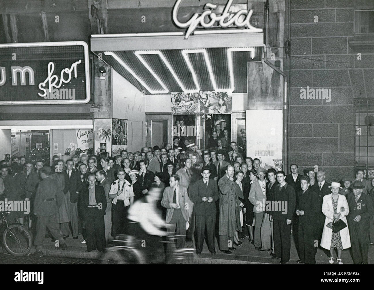 Biograf Göta 1942 Stock Photo - Alamy