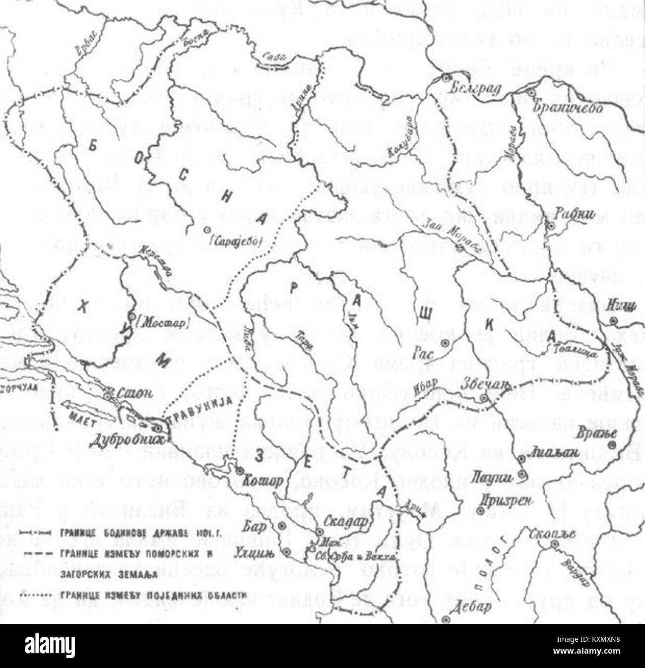 cartina serbia - 7 Serbia map hi-res stock photography and images - Alamy