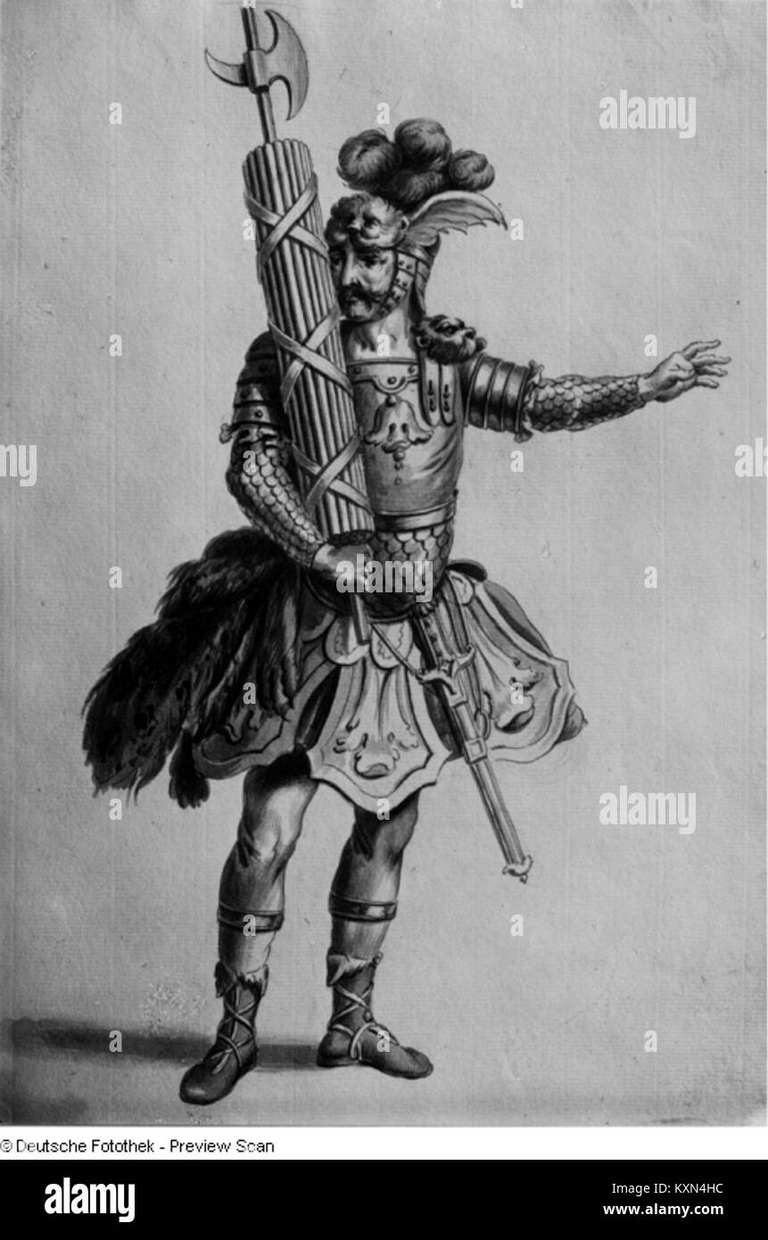 Operatic Style 'Attilio Regolo' by composer Hasse, performed in Dresden in 1750 ...