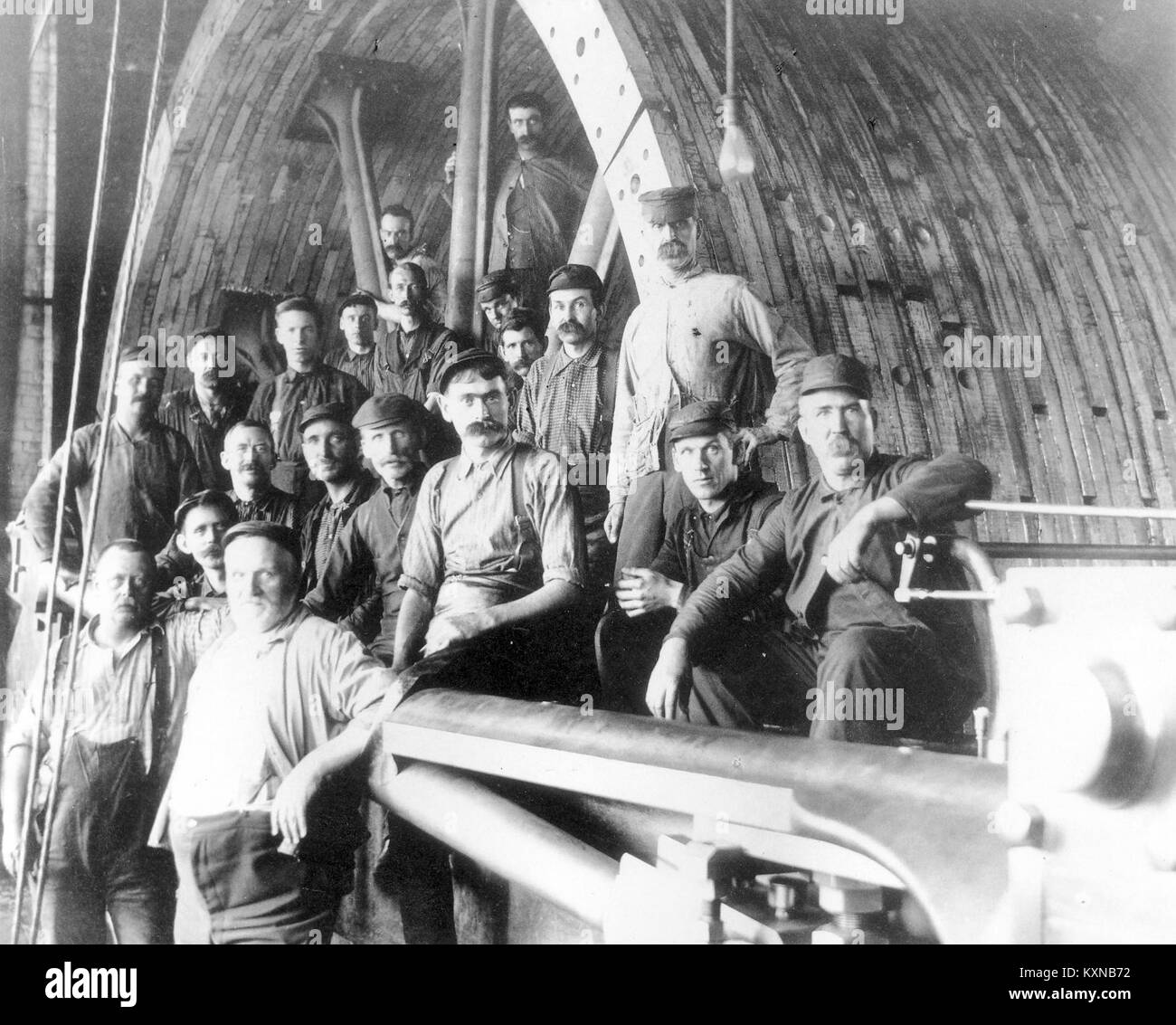 Cotton mill at Marysville, circa 1885 Stock Photo Alamy