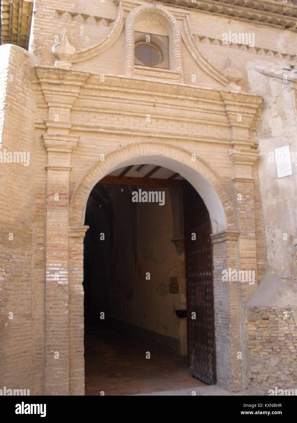 Borja Ex Colegiata de Santa María, exterior 01 Stock Photo Alamy