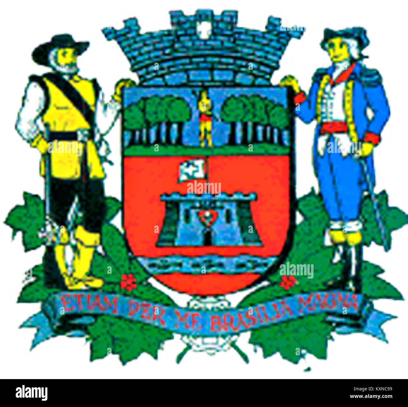 Brazils map Cut Out Stock Images & Pictures - Alamy