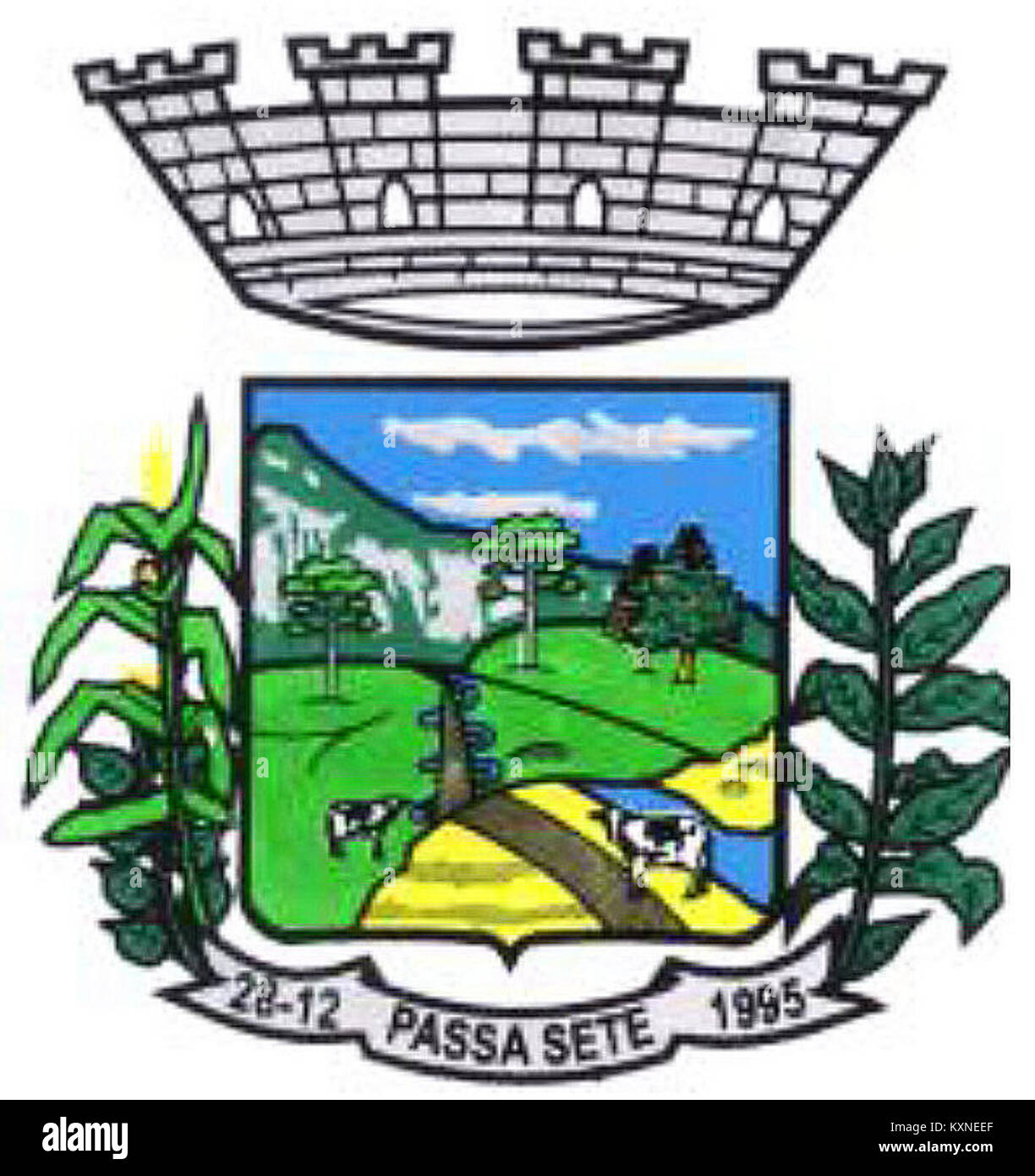 The Braso de Passa Sete refers to a historical or geographical feature ...