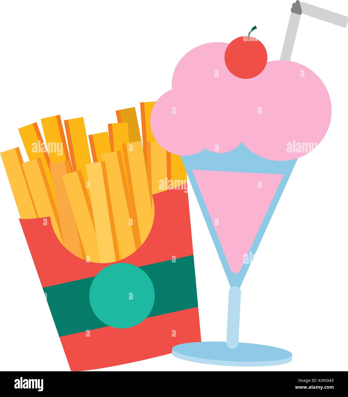 Fast food design Stock Vector Image & Art - Alamy